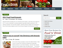 Tablet Screenshot of foodndrink.co.uk
